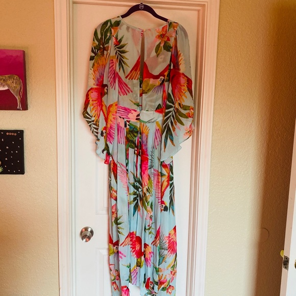 FARM Rio Anthropologie Parrot Dress, NWT - Picture 3 of 8